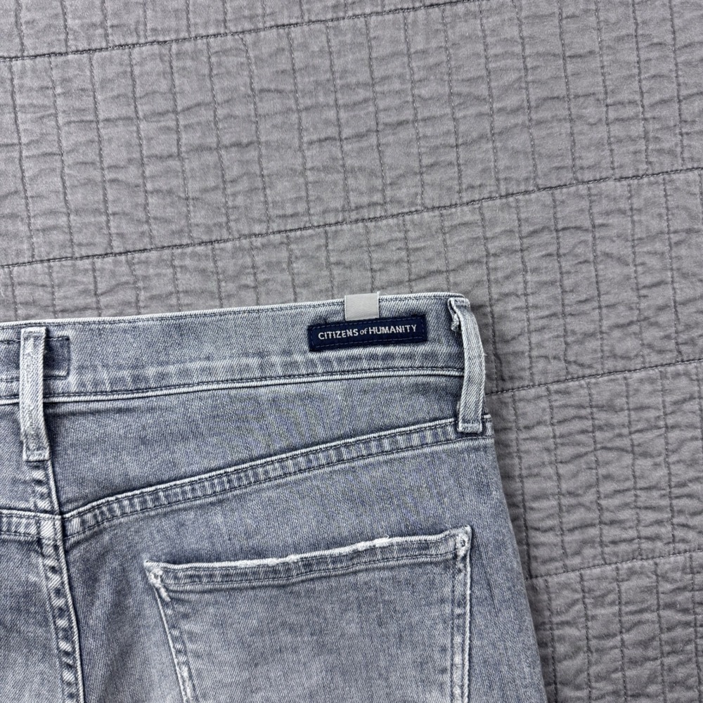 Citizens of Humanity Harlow Ankle High Rise Slim Jeans Grey Women 29 Denim - Picture 7 of 15